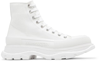 Alexander McQueen Tread Slick Boots 'White' 604254-W4L32-9000 Alexander McQueen Tread Slick Boots 'White' 604254-W4L32-9000