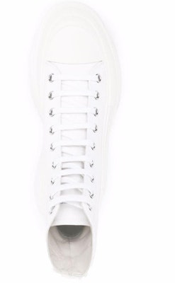 Alexander McQueen Tread Slick Sepatu Bot 'Putih' 604254W4MV29000-/-705659-W4MV2-9000 Lookbook Alexander McQueen Tread Slick Sepatu Bot 'Putih' 604254W4MV29000-/-705659-W4MV2-9000