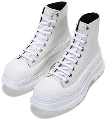 Alexander McQueen Tread Slick Boots 'White' 627206-WHBGU-9089 Lookbook Alexander McQueen Tread Slick Boots 'White' 627206-WHBGU-9089