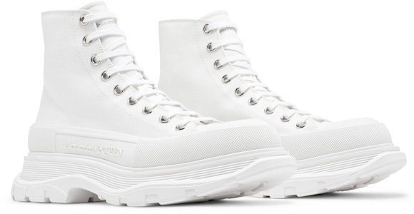 Alexander McQueen Tread Slick Boots 'Putih' 604254-W4L32-9000 Cheap Alexander McQueen Tread Slick Boots 'Putih' 604254-W4L32-9000