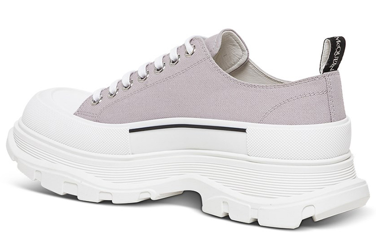 Purchase Alexander McQueen Tread Slick Canvas Sneakers 'Lilac White' Putih Lilac 604257W4MV21331