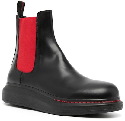 알렉산더 맥퀸 트레드 슬릭 첼시 부츠 (블랙/레드) 5861988WHX51066 Order 알렉산더 맥퀸 트레드 슬릭 첼시 부츠 (블랙/레드) 5861988WHX51066