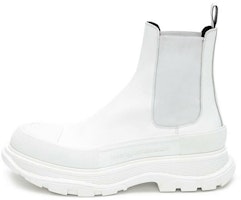 Alexander McQueen Tread Slick Chelsea Boot 'Triple White' 634617WHZ619071 Alexander McQueen Tread Slick Chelsea Boot 'Triple White' 634617WHZ619071
