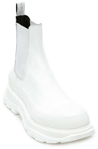 Alexander McQueen Tread Slick Chelsea Bota 'Triple Blanco' 634617WHZ619071 Lookbook Alexander McQueen Tread Slick Chelsea Bota 'Triple Blanco' 634617WHZ619071