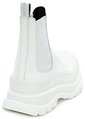 Alexander McQueen Tread Slick Chelsea Boot 'Triple White' Putih Bersih 634617WHZ619071 Shop Alexander McQueen Tread Slick Chelsea Boot 'Triple White' Putih Bersih 634617WHZ619071