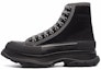Buy Alexander McQueen Tread Slick High-Top Sneakers 'Hitam Kelabu' 662681W4MV81081