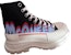 Alexander McQueen Tread Slick High-Top Sneakers 'Hitam Biru Merah' 686737W4MVP1509