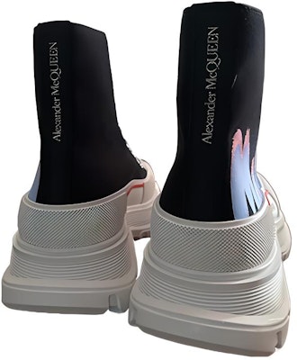 Alexander McQueen Tread Slick High-Top Sneakers 'Black Blue Red' 686737W4MVP1509 Lookbook Alexander McQueen Tread Slick High-Top Sneakers 'Black Blue Red' 686737W4MVP1509