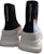 Alexander McQueen Tread Slick High-Top Sneakers 'Hitam Biru Merah' 686737W4MVP1509