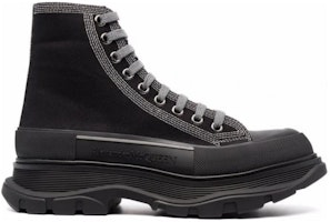 亚历山大·麦昆 Tread Slick 高帮运动鞋 '黑灰' 662681W4MV81081 Purchase 亚历山大·麦昆 Tread Slick 高帮运动鞋 '黑灰' 662681W4MV81081