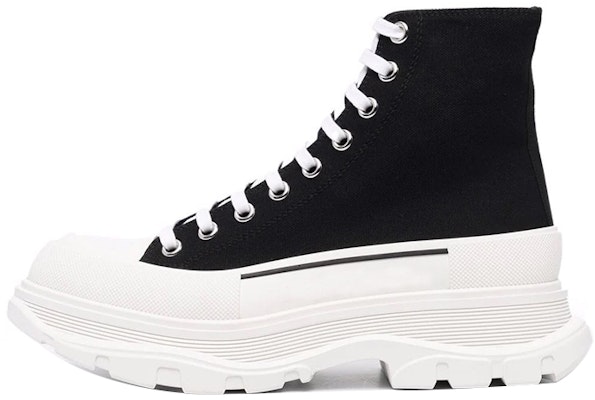 Alexander McQueen Tread Slick High 'Black' 662681W4L3M1355 Buy Alexander McQueen Tread Slick High 'Black' 662681W4L3M1355