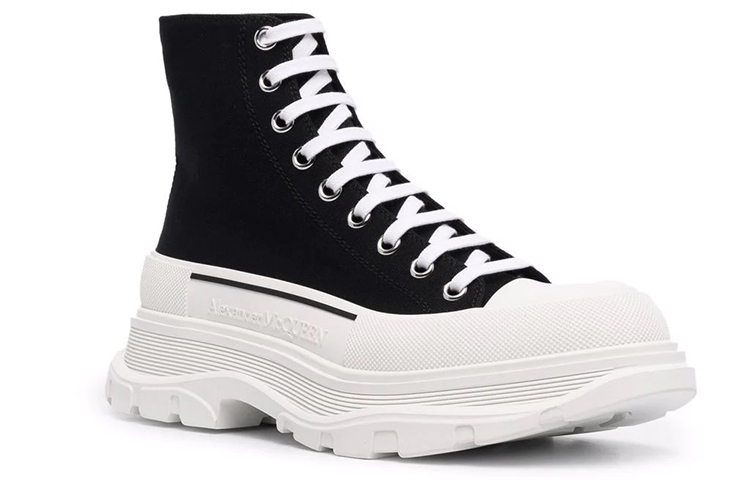 Order Alexander McQueen Tread Slick High 'Black' 662681W4L3M1355