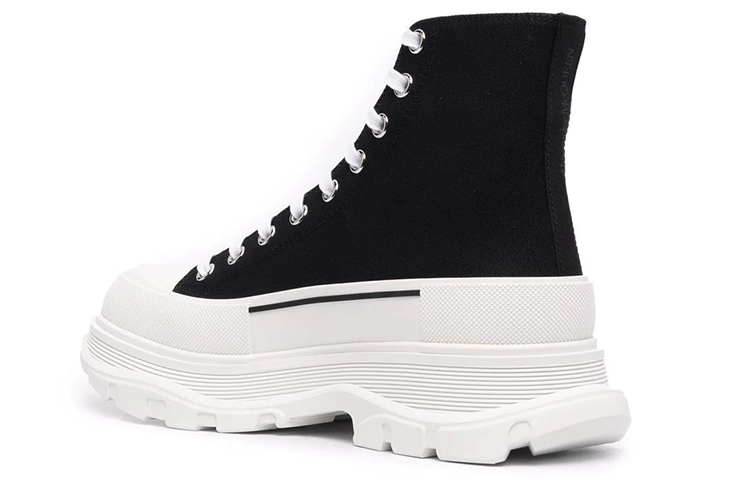 Purchase Alexander McQueen Tread Slick High 'Black' 662681W4L3M1355