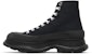 Alexander McQueen Tread Slick Tinggi 'Hitam' 705659-W4MV2-1000