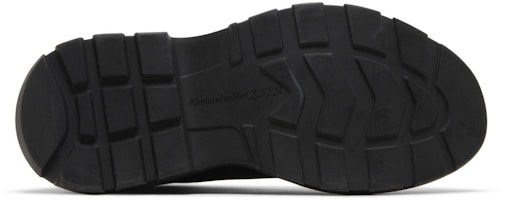 Alexander McQueen 亞歷山大·麥昆 帆布系帶短筒靴 黑色 Shop Alexander McQueen 亞歷山大·麥昆 帆布系帶短筒靴 黑色