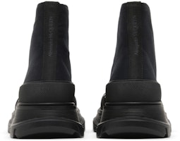 Alexander McQueen 亞歷山大·麥昆 帆布系帶短筒靴 黑色 Details for Alexander McQueen 亞歷山大·麥昆 帆布系帶短筒靴 黑色