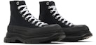 Cheap Alexander McQueen Tread Slick Tinggi 'Hitam' 705659-W4MV2-1000