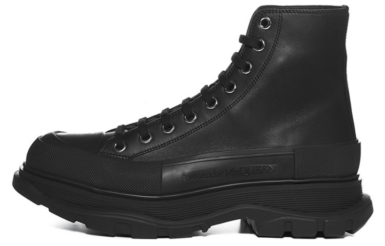 Alexander McQueen Tread Slick High 'Black' 705661-WHZ62-1081