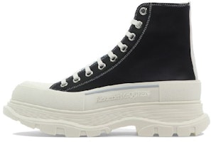 Alexander McQueen Tread Slick High 'Black Blue' 705661WHZ6L4637 Alexander McQueen Tread Slick High 'Black Blue' 705661WHZ6L4637