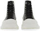 Lookbook Alexander McQueen Tread Slick High 'Black Leather' 727806WIATF1320