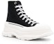 Order Alexander McQueen Tread Slick Tinggi 'Hitam Putih' 705659-W4MV2-1070