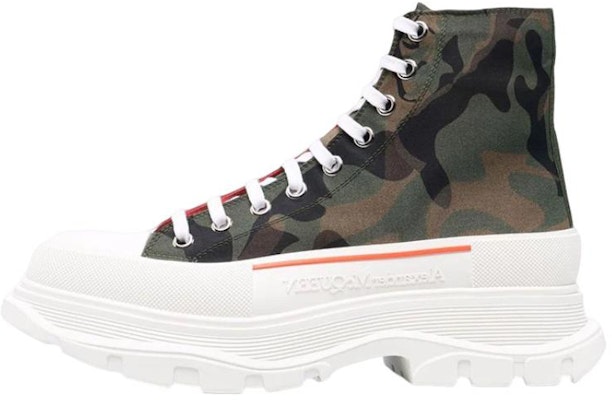 Alexander McQueen Tread Slick High 'Camo Skull' 683566-W4S11-3298 Buy Alexander McQueen Tread Slick High 'Camo Skull' 683566-W4S11-3298
