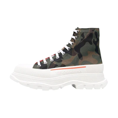 Alexander McQueen Tread Slick High 'Camo Skull'