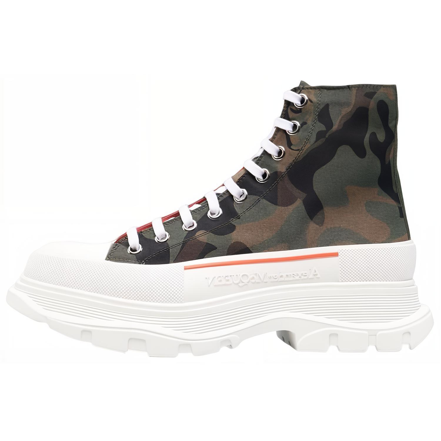 Alexander McQueen Tread Slick High 'Camo Skull' 683566-W4S11-3298
