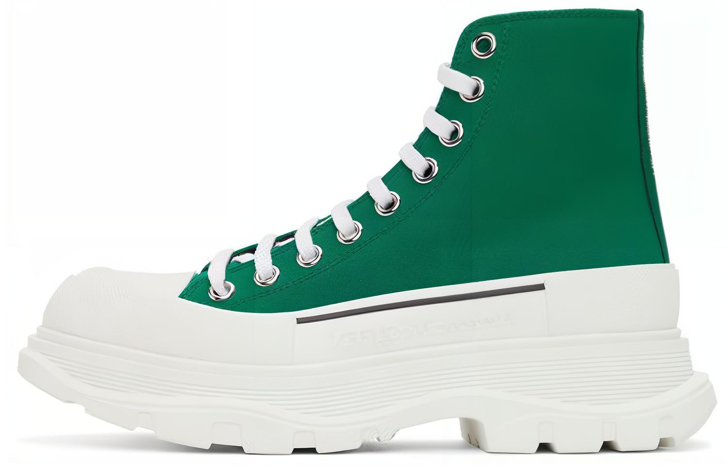 Alexander McQueen Tread Slick High 'Green Comfort' 604254W4MV23125