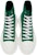 Alexander McQueen Tread Slick High 'Keselesaan Hijau' 604254W4MV23125