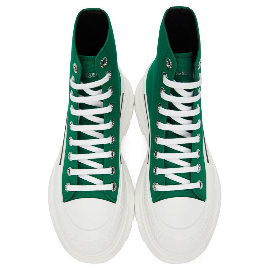 Shop Alexander McQueen Tread Slick High 'Green Comfort' 604254W4MV23125