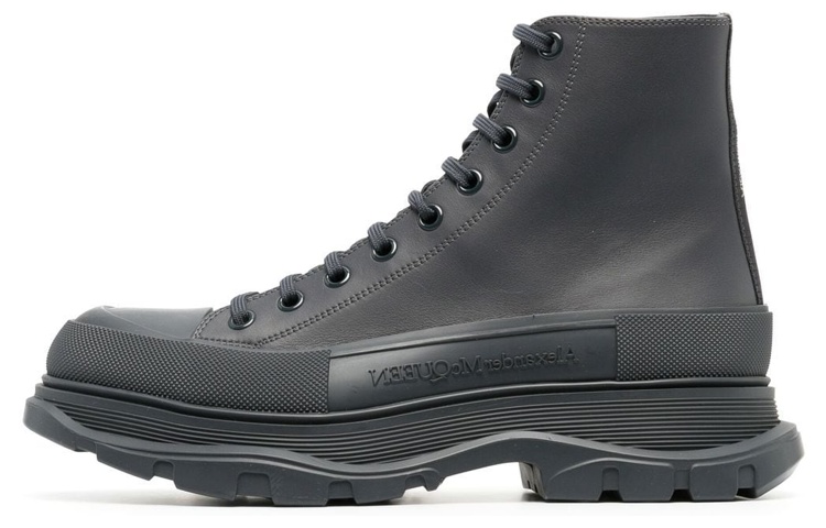 Alexander McQueen Tread Slick High 'New Anthracite' 705661-WHZ62-1185