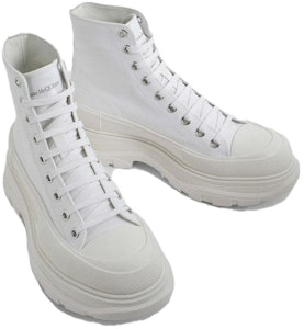 Alexander McQueen Tread Slick Alto 'Blanco' 705659-W4MV2-9000 Details for Alexander McQueen Tread Slick Alto 'Blanco' 705659-W4MV2-9000