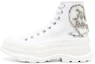 Buy Alexander McQueen Tread Slick High 'White Canvas' 711112W4TGB9423
