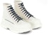 Alexander McQueen Tread Slick High Sneakers 'Off-White' Putih Tua 662681W4MV49791