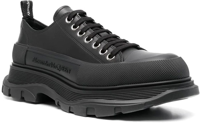 Alexander McQueen Tread Slick Lace-Up 'Hitam' 705662-WHZ62-1081 Order Alexander McQueen Tread Slick Lace-Up 'Hitam' 705662-WHZ62-1081