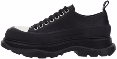 Alexander McQueen Tread Slick Lace-Up 'Black White Toe' 735815-WHZ6N-1081 Alexander McQueen Tread Slick Lace-Up 'Black White Toe' 735815-WHZ6N-1081
