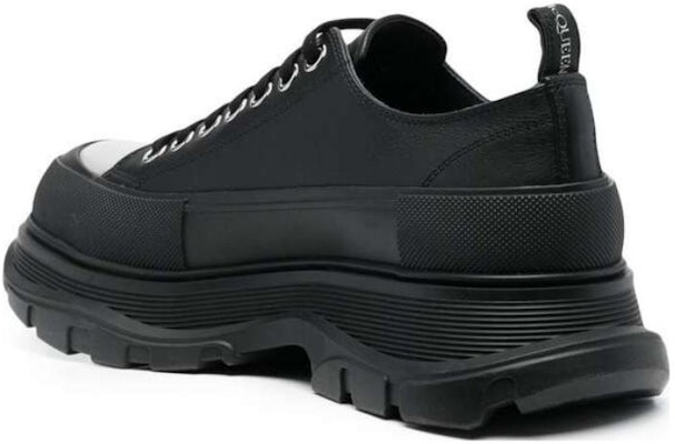 Alexander McQueen Tread Slick Lace-Up 'Hitam Putih Toe' 735815-WHZ6N-1081 Purchase Alexander McQueen Tread Slick Lace-Up 'Hitam Putih Toe' 735815-WHZ6N-1081