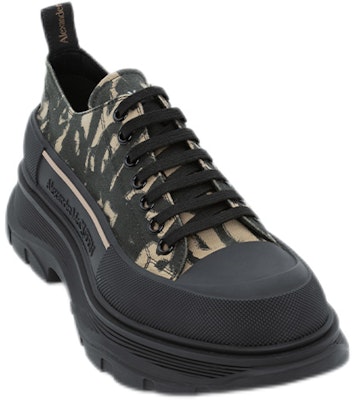 알렉산더 맥퀸 트레드 슬릭 레이스업 '그라피티 - 블랙 베이지' 705668W4TG59787 Order 알렉산더 맥퀸 트레드 슬릭 레이스업 '그라피티 - 블랙 베이지' 705668W4TG59787