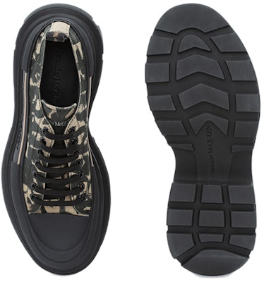 알렉산더 맥퀸 트레드 슬릭 레이스업 '그라피티 - 블랙 베이지' 705668W4TG59787 Shop 알렉산더 맥퀸 트레드 슬릭 레이스업 '그라피티 - 블랙 베이지' 705668W4TG59787