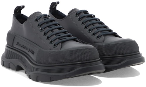 Alexander McQueen Tread Slick Lace-Up 'Kelabu' 705662WHZ621185 Shop Alexander McQueen Tread Slick Lace-Up 'Kelabu' 705662WHZ621185