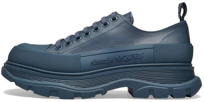 Alexander McQueen Tread Slick Lace-Up 'Petrol' 627225-WIBT1-4476 Alexander McQueen Tread Slick Lace-Up 'Petrol' 627225-WIBT1-4476