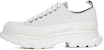 Alexander McQueen Tread Slick Lace-Up 'White' 627225-WHBGN-9009