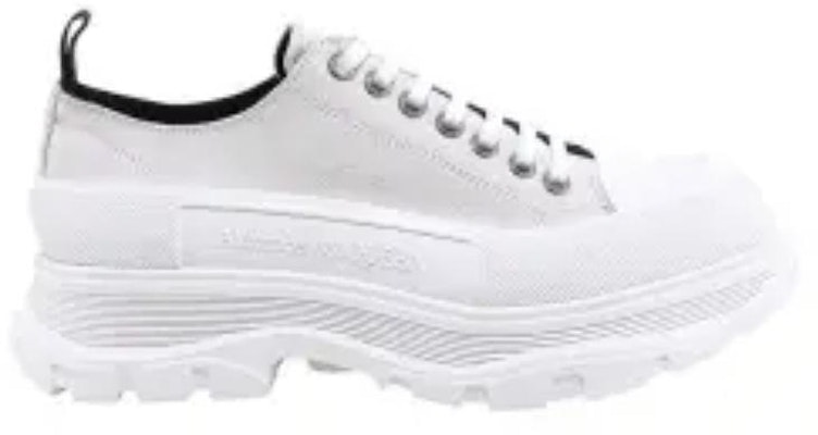 Alexander McQueen Tread Slick 低幫馬丁靴 白灰 Order Alexander McQueen Tread Slick 低幫馬丁靴 白灰