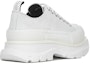 Lookbook Alexander McQueen Tread Slick Lace-Up 'White' 627225-WHBGN-9009