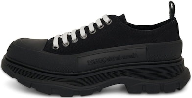 Alexander McQueen Tread Slick Lace Up 'Black' 604257-W4MV2-1000 Alexander McQueen Tread Slick Lace Up 'Black' 604257-W4MV2-1000