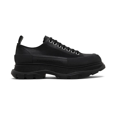 Alexander McQueen Tread Slick Lace Up 'Black'