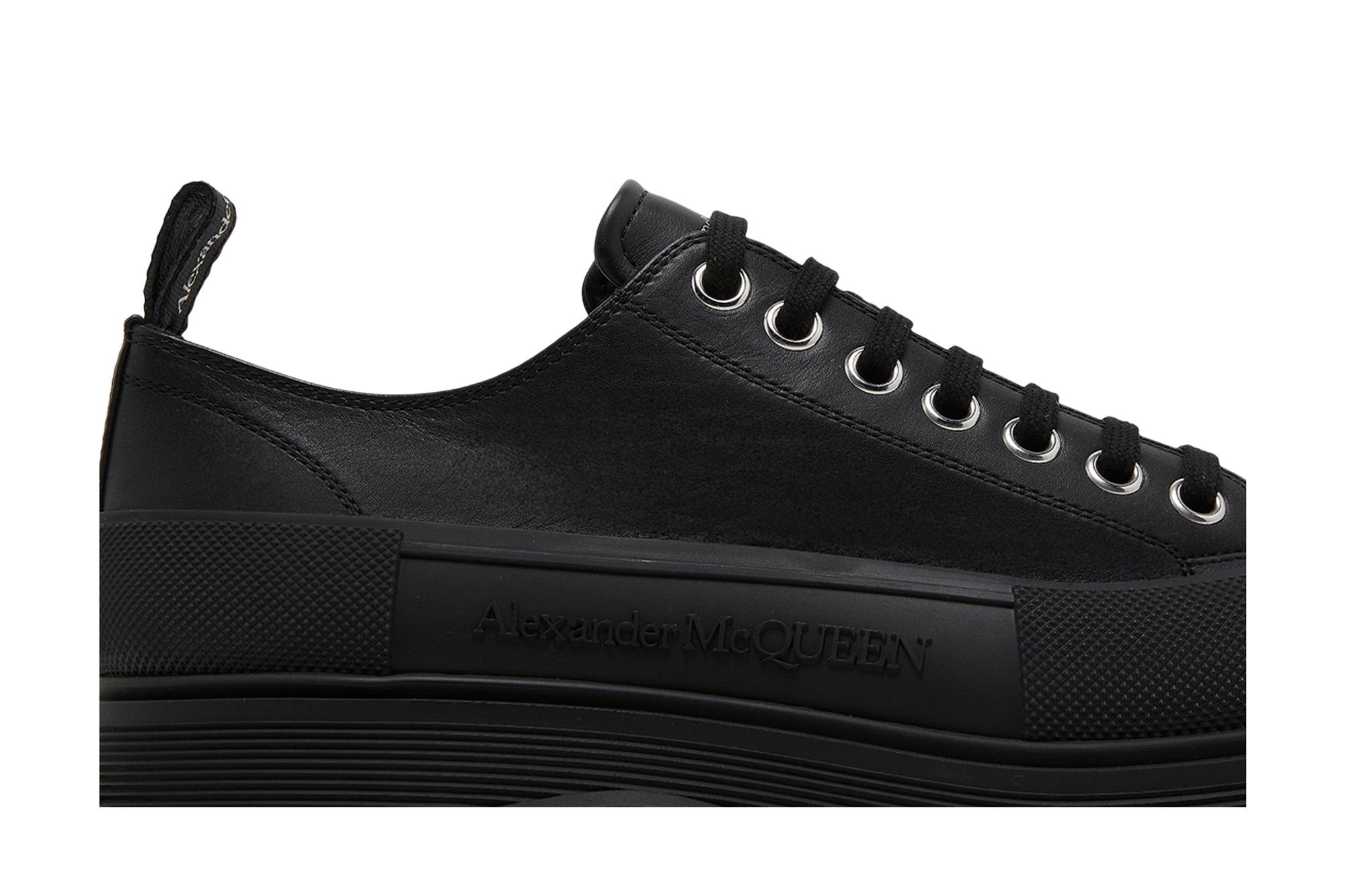 Order アレキサンダー・マックイーン トレッドスリック レースアップ 'ブラック' 627225-WHZ62-1081 627225-WHZ62-1081