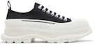 Buy Alexander McQueen Tread Slick Lace Up 'Hitam Putih' 705660-W4MV2-1070