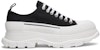Alexander McQueen Tread Slick Lace Up 'Hitam Putih' 604257-W4MV2-1070